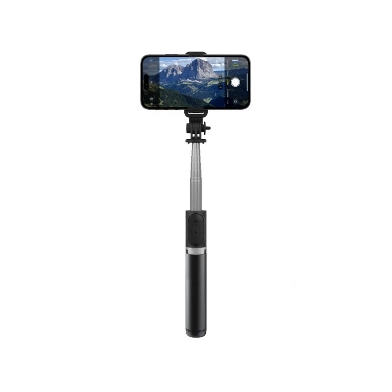 SelfieGo selfie stick compatto treppiede Bluetooth (20-101 cm) Crong CRGSGL1B