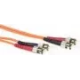 ACT 50 metri LSZH multimodale 50/125 OM2 cavo patch in fibra ottica duplex con connettori ST