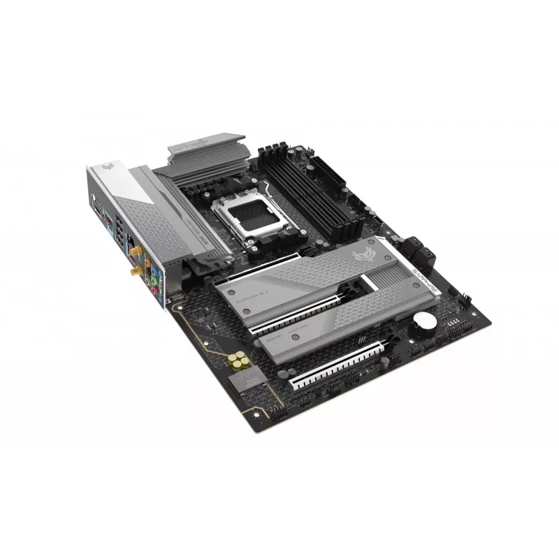 Scheda madre Sapphire NITRO+ B850A WIFI 7 AMD B850 socket AM5 micro ATX, DDR5, 4 DIMM, 256GB, Wi-Fi 7, 2.5GbE
