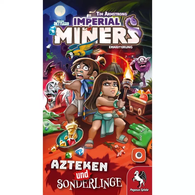 Imperial Miners: Aztechi e Stravaganti, espansione gioco da tavolo