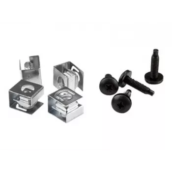StarTech.com viti per rack server e gabbie a clip – 10-32 – viti di montaggio per rack e gabbie scorrevoli – confezione da 50
