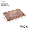 Tagliere GEFU ENNO in legno di noce 44 x 30 cm