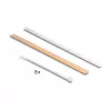 Patch Panel DeLOCK 67060 19 pollici tipo D con scarico di trazione, 8 porte centrate, 1HE, nero