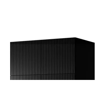 Armadio cama meble PAFOS 2D BASE 90×55,5×45 cm nero opaco, struttura a 2 ante