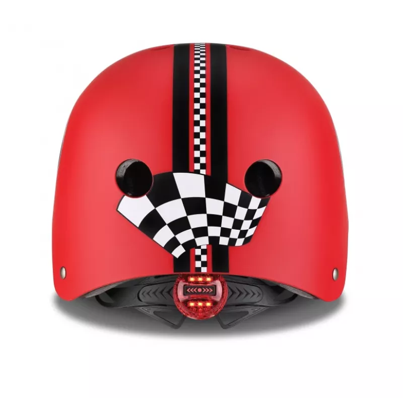 Casco di protezione GLOBBER Elite Lights XS/S 48–53 cm rosso