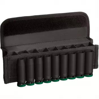 Bosch PRO 1/2 pollice set di bussole da 9 pezzi, bussole profonde nere