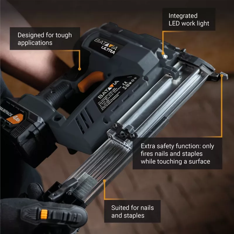 Batavia B.V. | 18V Combinatore per graffatura - Senza batteria e caricabatterie