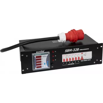 Distributore di corrente EUROLITE SBM-32B 30248401 32A trifase
