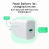 Alimentatore Green Cell PowerSource Solo30 30W bianco — caricabatterie USB-C, potenza in uscita 30 W