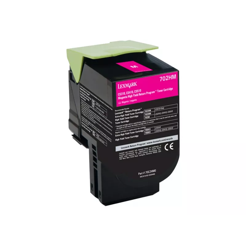 Cartuccia toner Lexmark 702HM magenta 3000 pagine