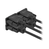 Cavo seriale RS-232 DeLOCK 87308 0,5 m femmina a femmina