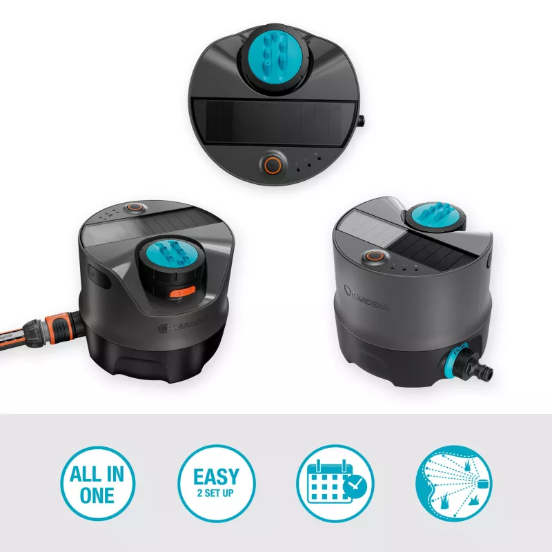 Irrigatore circolare Gardena AquaPrecise nero blu grigio 1 pz.