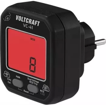 Tester da presa Voltcraft VC-41 CAT II 250 V LCD (VC-16041165)