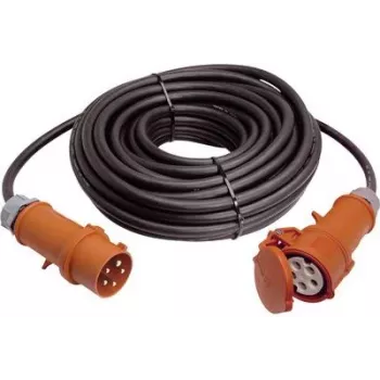 as - Schwabe 61360 prolunga elettrica nero 5 m (61360)