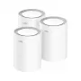 Sistema mesh Cudy M3600 Wi-Fi 7 dual-band (2,4/5 GHz), confezione da 3, 2882/688 Mbit/s, 3x LAN, antenne interne