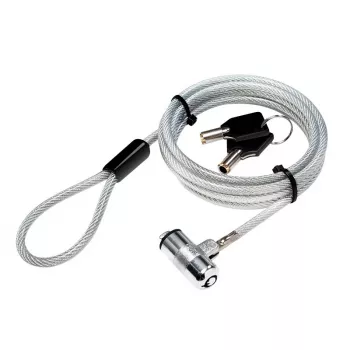 Lucchetto per laptop Logilink Nbs009 con chiave incl. 2 chiavi 15 mm