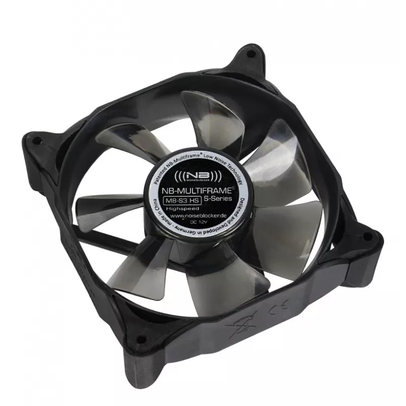Ventola per case Noiseblocker Multiframe S-Serie M8-3 HS 80 mm
