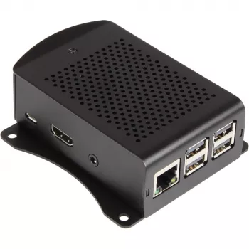 Joy-it case per Raspberry Pi® nero RB-ALUCASE+06 Raspberry Pi® 3 B, Raspberry Pi® 2 B, Raspberry Pi® 3 B+, Raspberry Pi® B+ (RB-ALUCASE+06)