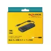 Dock per laptop DeLOCK 63932 USB 3.2 Gen 1 Type-C nero