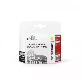 Cartuccia d'inchiostro TB compatibile con Canon CLI-571XL YE giallo