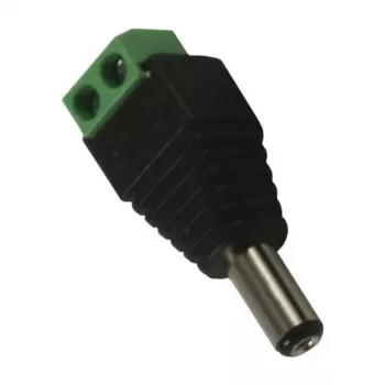 Synergy 21 S21-LED-000219 DC/2.1 x 5.5 mm nero - verde connettore per cavi