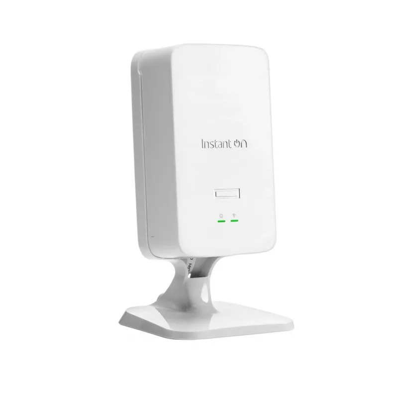 HPE Networking Instant On AP22D Wi-Fi 6 access point bundle con alimentatore, bianco
