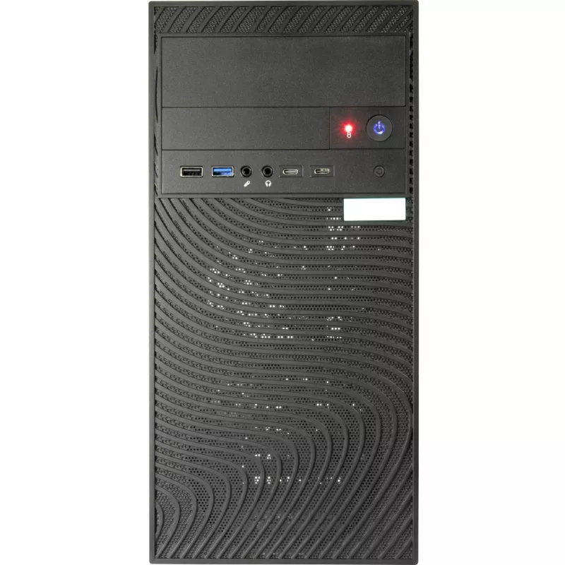 Case per computer Inter-Tech Case Micro IT-6516 Ripple nero