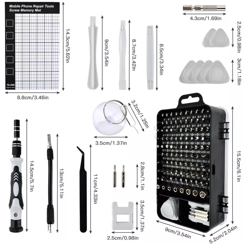 Extralink set di cacciaviti di precisione, cacciaviti Torx 120 in 1