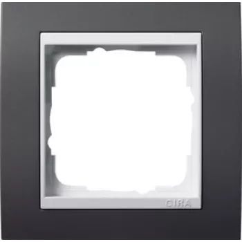 GIRA 0211328 placca/copertura interruttore antracite - bianco (0211328)