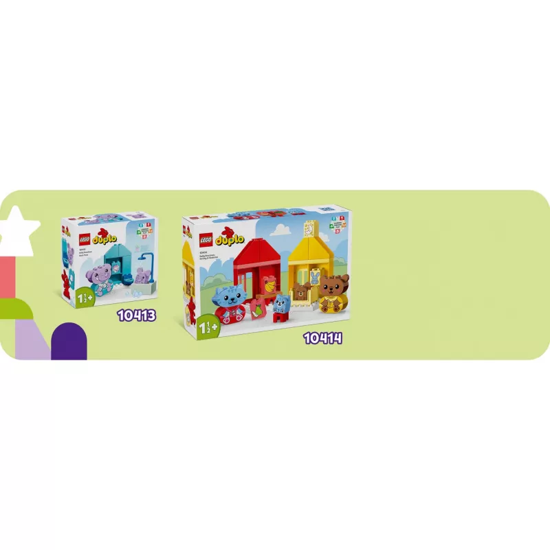 LEGO DUPLO Le mie prime routine quotidiane: mangiare e dormire 10414