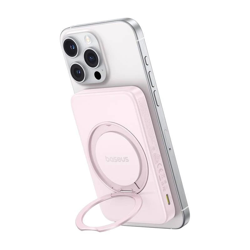 Powerbank Baseus PicoGo Qi2 5000mAh 20W rosa