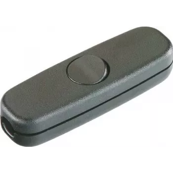 Bachmann 924.043 - interruttore a bilanciere - 1P - nero - 250 V - 67 mm - 22 mm