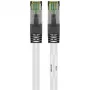 Wentronic 55127 - 5 m - Cat8.1 - S/FTP (S-STP) - RJ-45 - RJ-45 - bianco