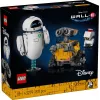 LEGO Disney Pixar 43279 WALL-E ed EVE set di costruzioni, 811 pezzi, 18+