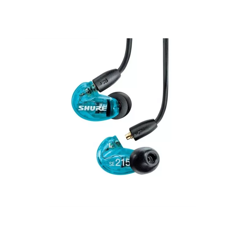 Shure AONIC 215 - auricolari in-ear con driver singolo e cavo da 3,5 mm (blu)