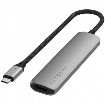 Hub Satechi ST-P4SM USB Type-C 10000 Mbit/s grigio