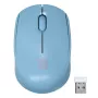 Natec Stork NMY-2001 mouse ottico wireless, 1600 DPI, ricevitore USB, blu