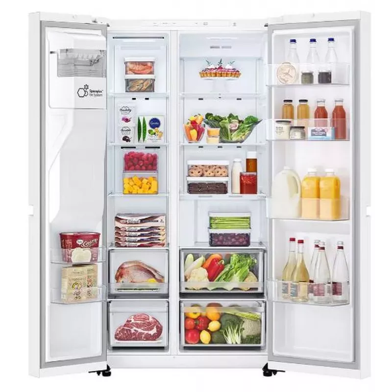 Frigorifero Side-by-Side LG GSLC40SWPE a libera installazione 638 L bianco
