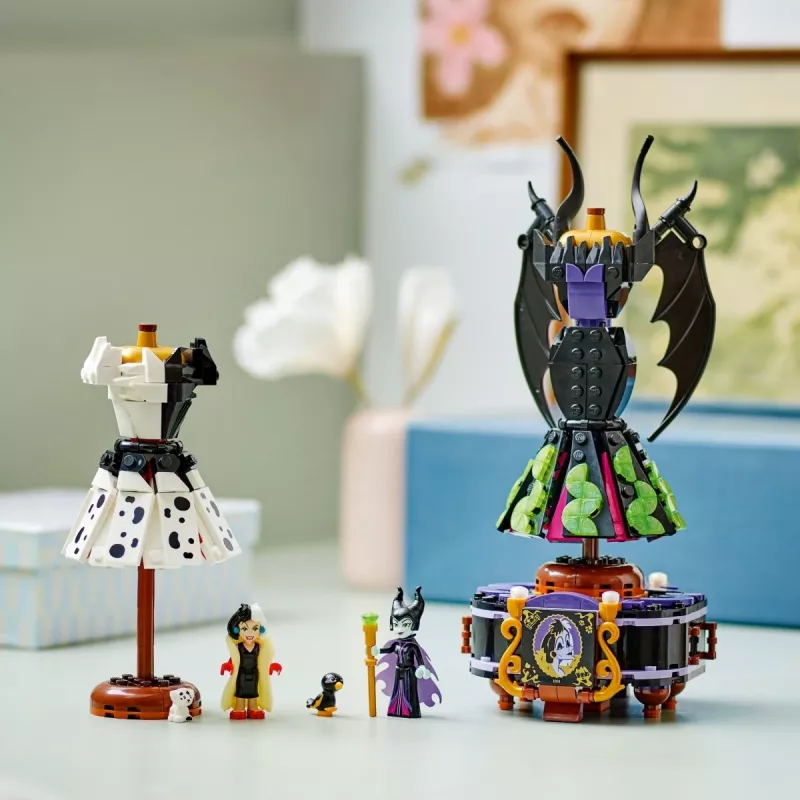 LEGO DISNEY 43262 I vestiti di Maleficent e Cruella de Vil