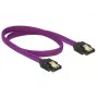 Cavo SATA DeLOCK 83691 0,5 m SATA 7 pin viola