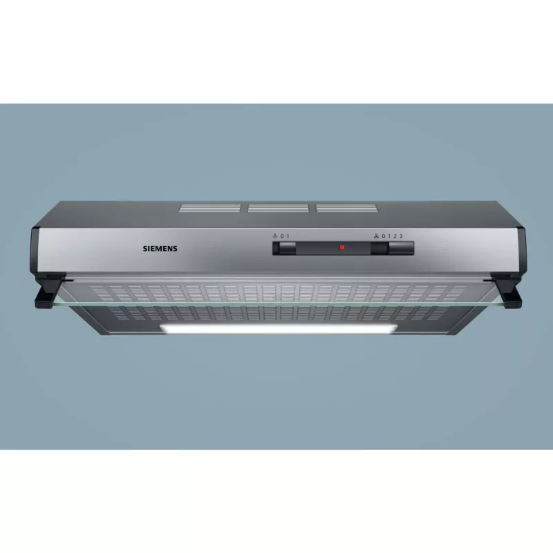 Cappa aspirante Siemens iQ100 LU62LFA51, filtro in plastica, livello di rumorosità: E