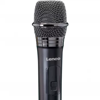 Microfono da palco Lenco MCW-011BK