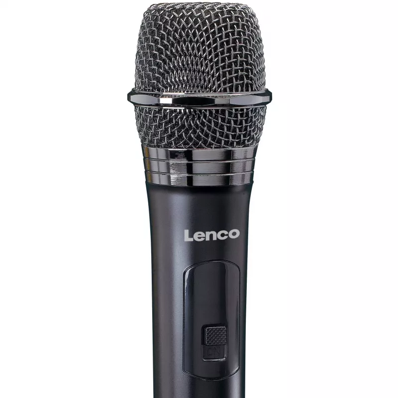 Microfono da palco Lenco MCW-011BK
