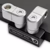 EK Water Blocks EK-Quantum Torque G1/4 pollice doppia prolunga offset MF 28 - Satin Titanium
