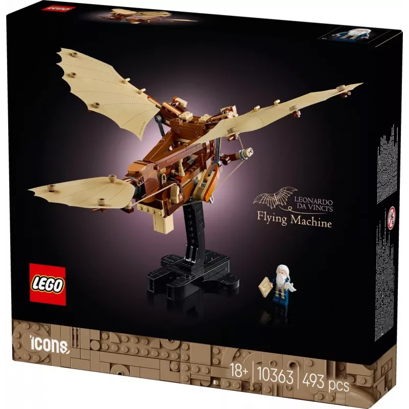 LEGO ICONS 10363 La macchina volante di Leonardo da Vinci