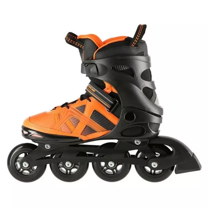Pattini in linea Nils Extreme NA14112 NERO-ARANCIONE TG. 38