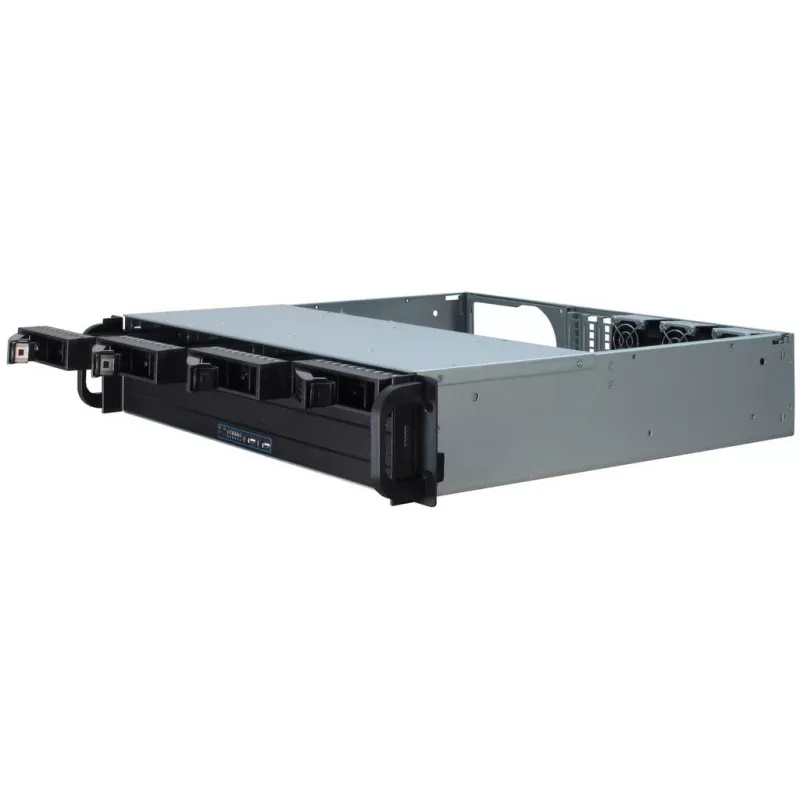 Inter-Tech IPC 2U-2404S - Rack - installabile - 2U - micro ATX