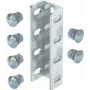 Connettore a staffa a U zincato a caldo VUS 7 FT (6018378)