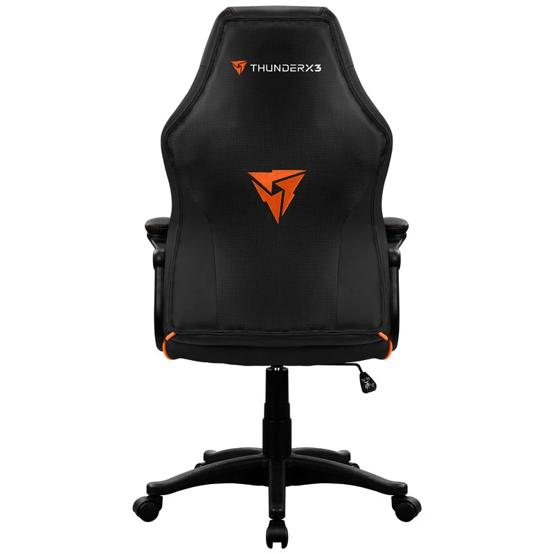 Sedia gaming Thunder X3 EC1 nero arancione – design ergonomico, regolabile in altezza