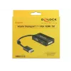 DeLOCK 0,16 m DisplayPort/VGA+HDMI+DVI VGA (D-Sub)+ HDMI + DVI nero